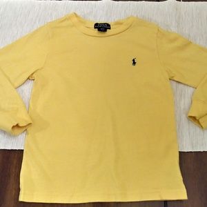 Polo Sunlight yellow, long sleeve tee